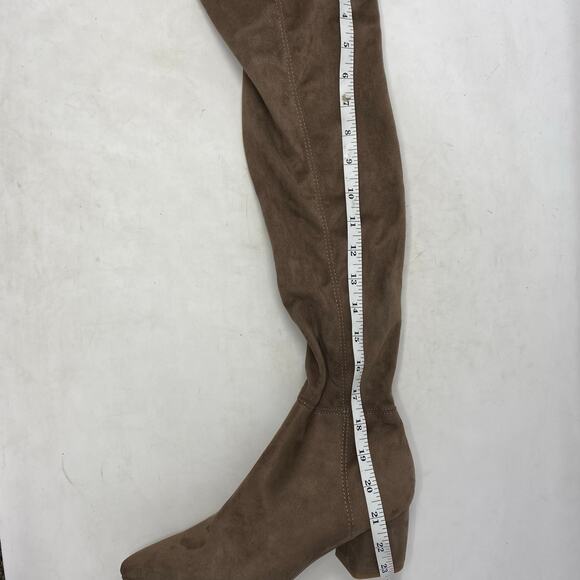 Steve Madden Over the Knee Stretch Suede Boots Womens Size 6.5 - Picture 5 of 8